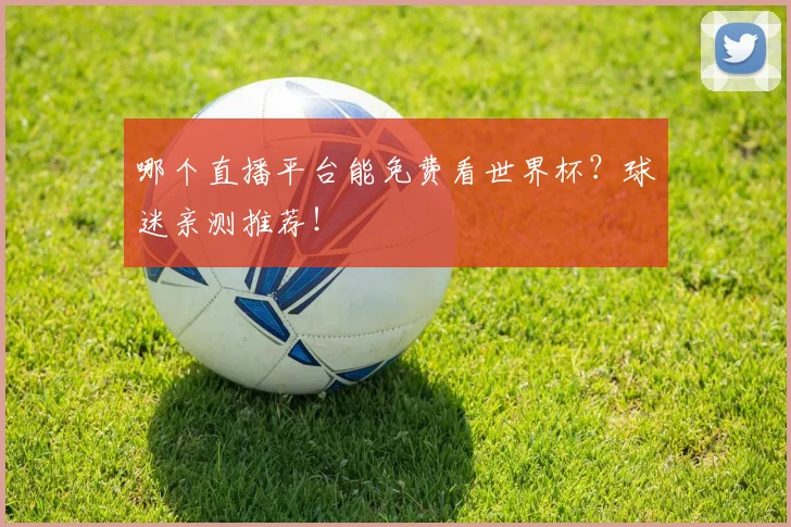 哪个直播平台能免费看世界杯?球迷亲测推荐!
